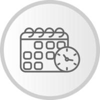 Time Table Vector Icon