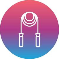 Jump Rope Vector Icon