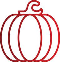 icono de vector de calabaza