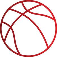 icono de vector de baloncesto