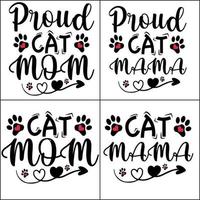 Vector a Set of Cat  SVG Cut file