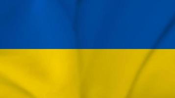 Ukrainian national flag vector