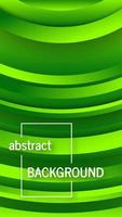 Geometric green background with abstract circles shapes vector