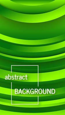 Geometric green background with abstract circles shapes