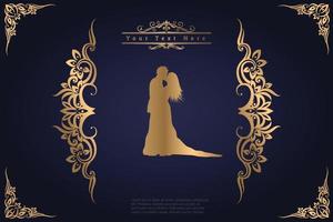 luxury Greeting card design vector