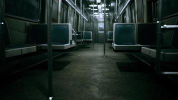 empty Public Transit Subway Metro Train photo