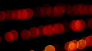 Red and Yellow Colors of Church Candle Bokeh video