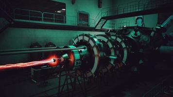 Conceptual high tech power plant thermonuclear or nuclear reactor photo