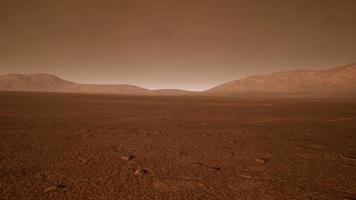 red Planet Mars like landscape photo