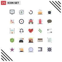 25 Creative Icons Modern Signs and Symbols of cauldron service reload packages open Editable Vector Design Elements