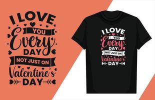 Love typography lettering design love typography t-shirt design valentine typography t-shirt vector