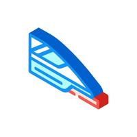 high speed train isometric icon vector illustration