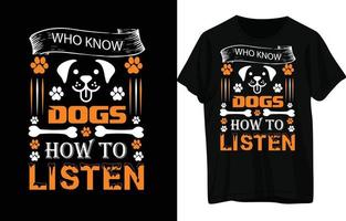 Dog T shirt Design vector