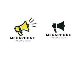 Megaphone Logo Design Template vector