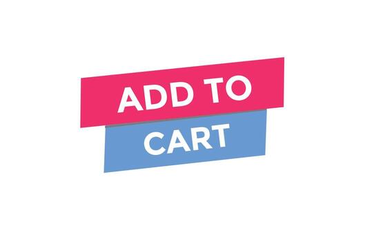 añadir al carrito plantillas de banner web de botones. ilustración vectorial vector