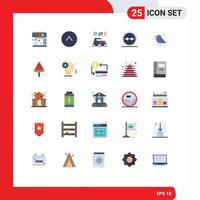 Set of 25 Modern UI Icons Symbols Signs for bird carnival man lenses geek Editable Vector Design Elements