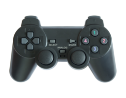 game controller isolated with clipping path for mockup png