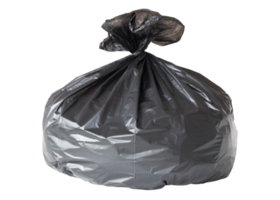 Garbage bag isolated with clipping path png