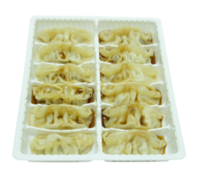 Chinese dumplings isolated with clipping path png