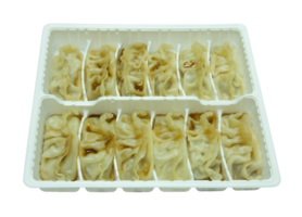 Chinese dumplings isolated with clipping path png