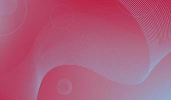 Abstract blue light lines on magenta background. Geometric backdrop in optical art style. Vector illustration.