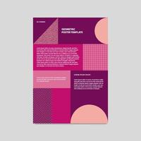 Abstract geometric cover background. Template for annual report, cover notebook, poster, flyer, brochure, etc vector