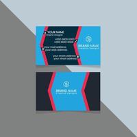 Business card design vector template clean beautiful