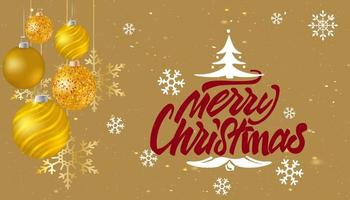 Merry Christmas celebration background or merry Christmas vector