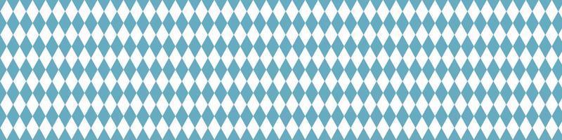 bavarian pattern for oktoberfest. german blue rhombus texture. Vector illustration