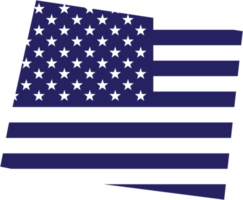 dessin de contour de la carte de l'état du wyoming sur le drapeau des états-unis. png