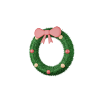 wreath 3D illustration png