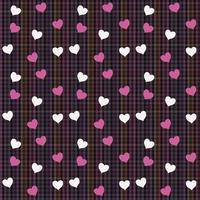 seamless geometric pattern seamless geometric pattern with hearts triangles photo