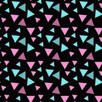 seamless geometric pattern seamless geometric pattern with hearts triangles photo