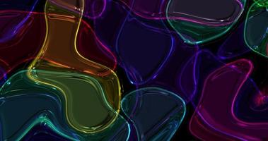 abstrakt flytande vågig bakgrund.färgglad textur yta design.abstrakt holografiska bakgrund, abstrakt lutning textur bakgrund, geometrisk bakgrund, digital målad vattenfärg textur video