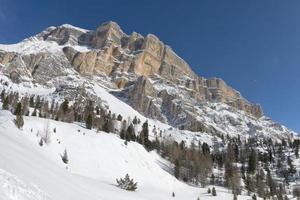 Mountain Dolomites panorama photo