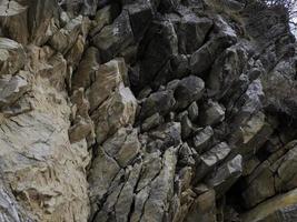 Bismantova stone a rock formation in the Tuscan-Emilian Apennines photo