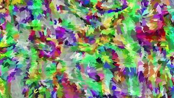 animação de fundo geométrico multicolor abstrato background.abstract geométrico. video