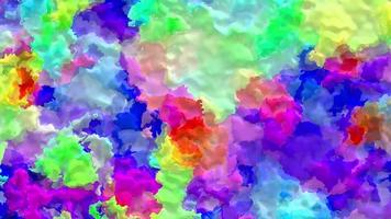 animazione colorata astratta. sfondo liquido multicolore. bella trama sfumata, sfondo multicolore astratto in movimento video