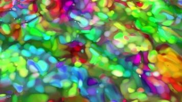 Abstract colorful animation. Multicolor liquid background. Beautiful gradient texture, Moving abstract multicolored background video