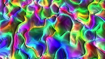 animação colorida abstrata. fundo líquido multicolorido. bela textura gradiente, movendo o fundo multicolorido abstrato video
