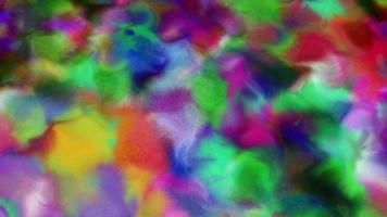 aquarell bunter hintergrund mit verlauf. mehrfarbiger Farbverlauf verschwommene Textur. animierter bunter Farbverlaufshintergrund video