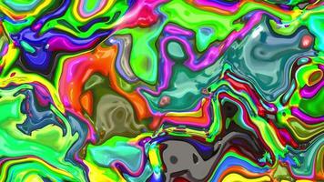 Abstract colorful animation. Multicolor liquid background. Beautiful gradient texture, Moving abstract multicolored background video