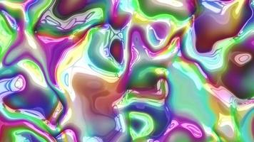 Abstract colorful animation. Multicolor liquid background. Beautiful gradient texture, Moving abstract multicolored background video