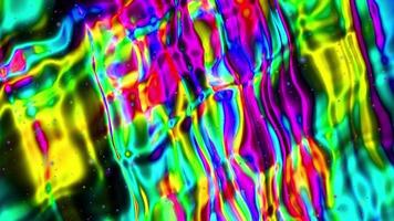 animazione colorata astratta. sfondo liquido multicolore. bella trama sfumata, sfondo multicolore astratto in movimento video