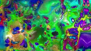 Abstract colorful animation. Multicolor liquid background. Beautiful gradient texture, Moving abstract multicolored background video