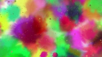 vattenfärg färgrik lutning bakgrund. flerfärgad lutning suddig textur video