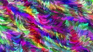 Abstract colorful animation. Multicolor liquid background. Beautiful gradient texture, Moving abstract multicolored background video