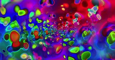 Abstract colorful animation. Multicolor liquid background. Beautiful gradient texture, Moving abstract multicolored background video