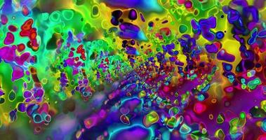 Abstract colorful animation. Multicolor liquid background. Beautiful gradient texture, Moving abstract multicolored background video