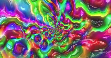 película de fondo abstracto.gráfico de movimiento abstracto. fondo líquido.fondo degradado colorido.animación de fondo borroso holográfico abstracto en movimiento video